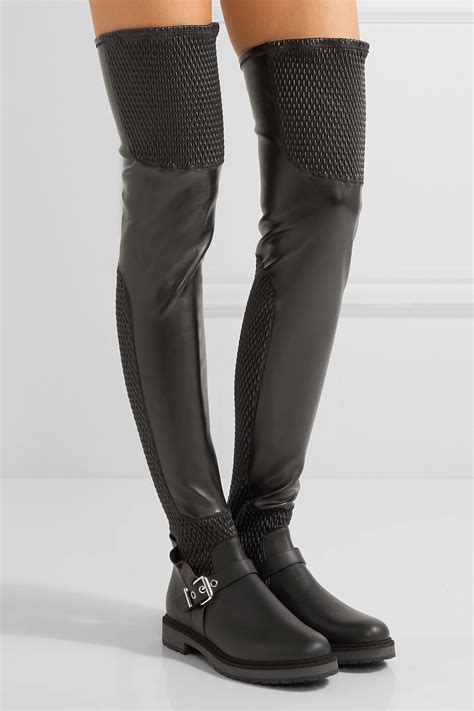 fendi long boots|fendi over the knee boots.